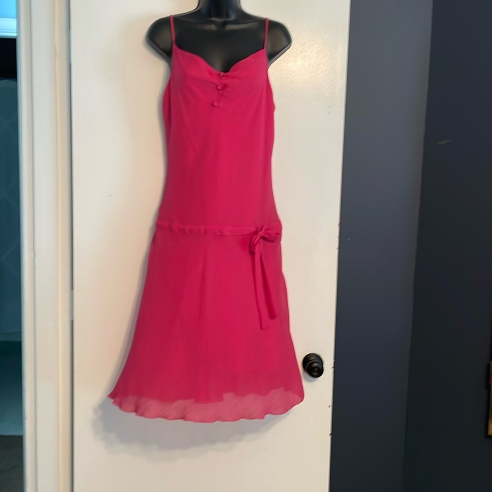 Blush Y2K hot pink dress